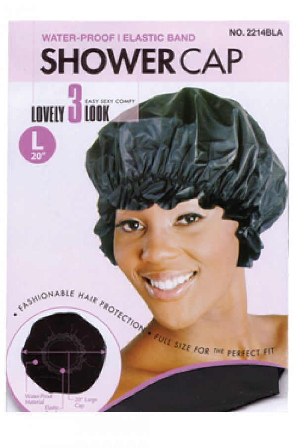 Magic Large Shower Cap #2214 Black -dz