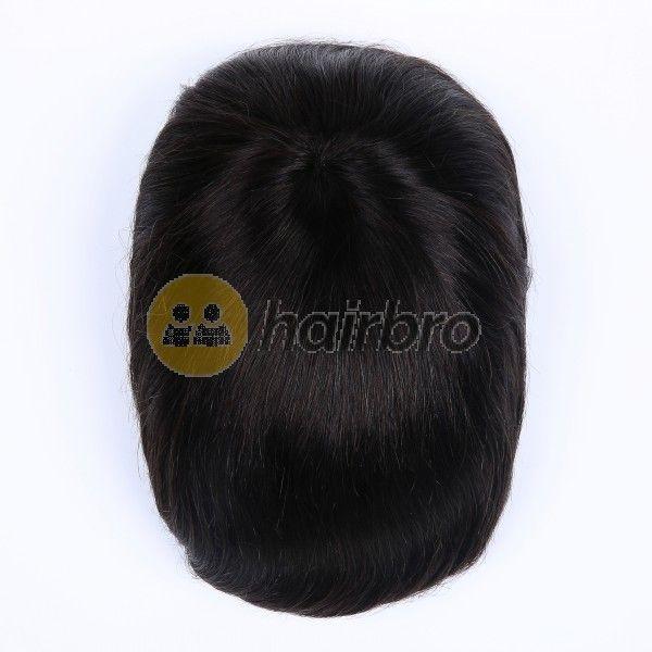 New French Lace Front with Poly Back Stock Hair Replacement System