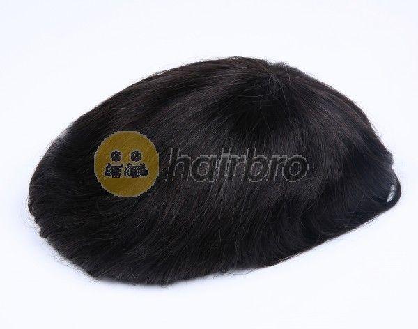 New French Lace Front with Poly Back Stock Hair Replacement System