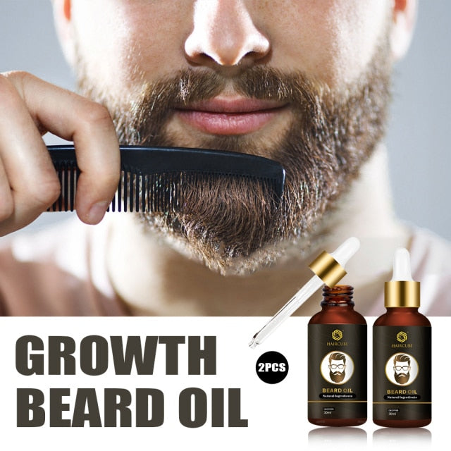 Men Fast Beard Growth Oil