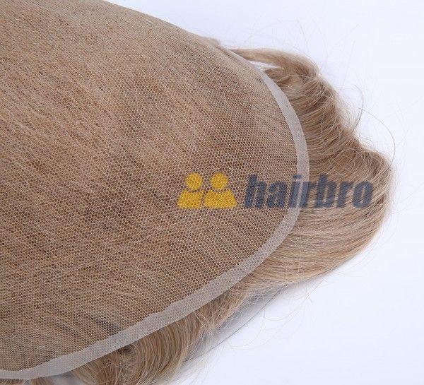 New Swiss Lace Base Hairpieces For Men With 90% Hair Density