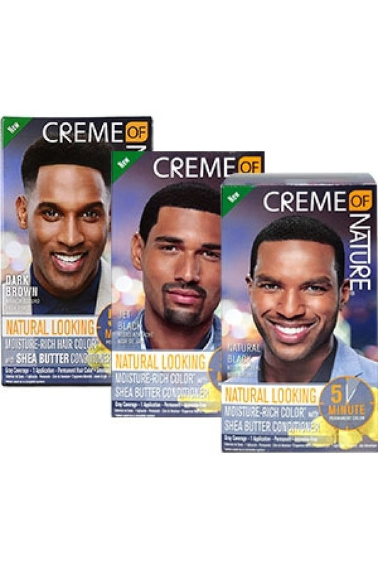 Creme of Nature Men's Liquid Hair Color Natural Black