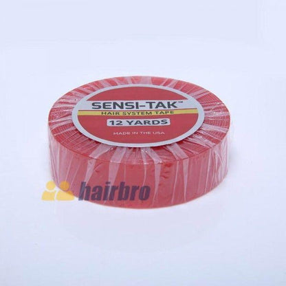 Red 12 Yard 3/4 Inch Tape Roll For Skin Base Hair Systems