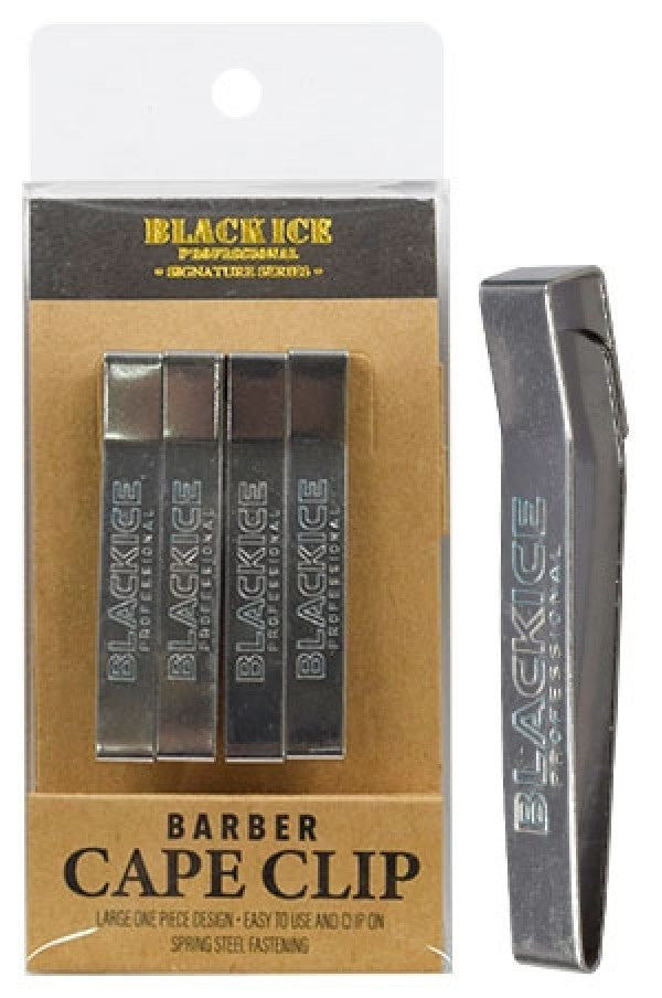 Black Ice Barber Cape Clip