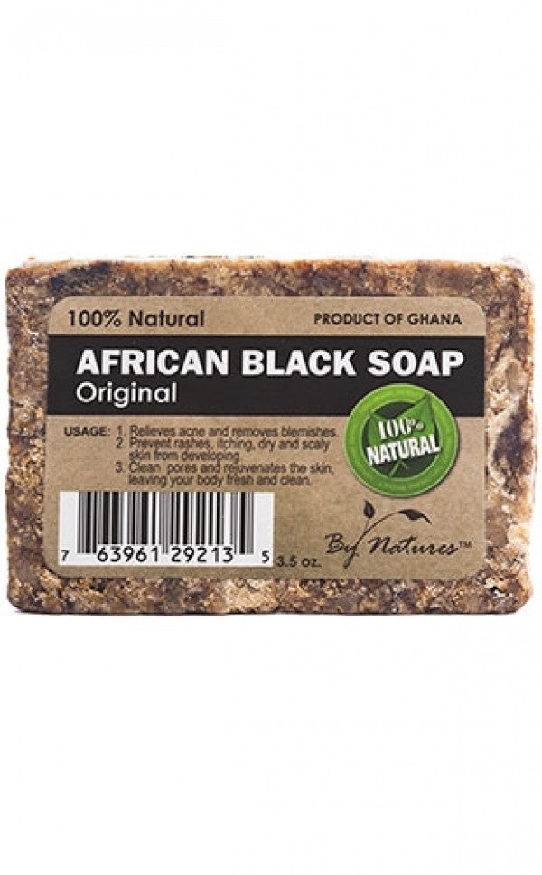 By Natures Afican Black Soap-Original(3.5oz)