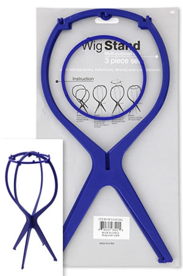 Multi Purpose Plastic Wig Stand  #8402