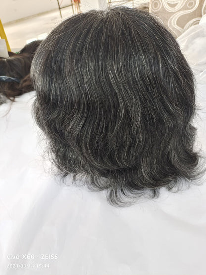 Full cap French lace hairpieces