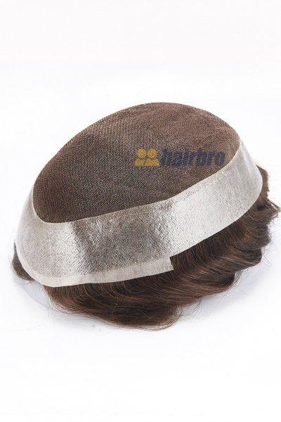 French Lace Center with Poly Perimeter Hair Replacement System