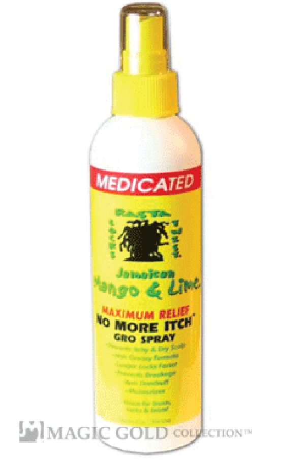 Mango&Lime Medicated No More Itch Gro Spray(8oz)#22