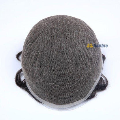 New Stock Full French Lace Human Hair Hair Replacement System For Man