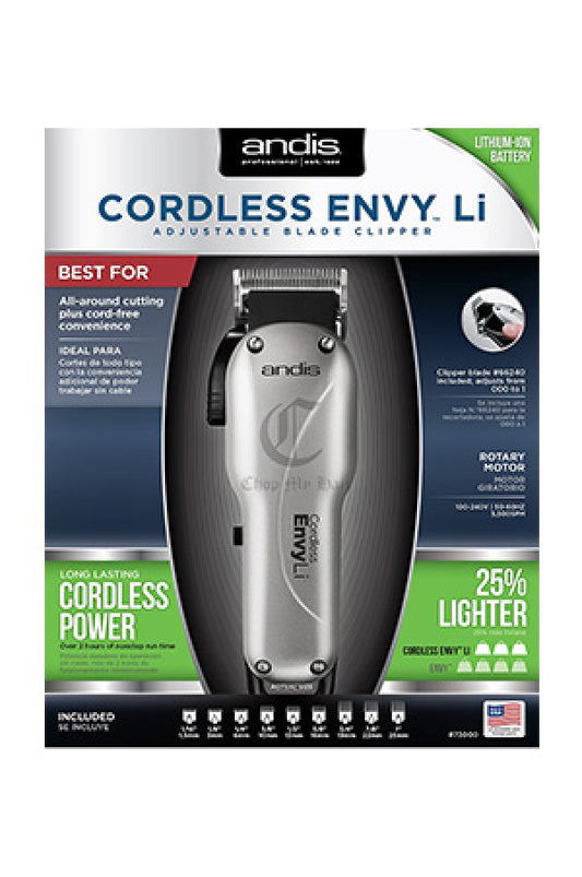 Cordless Envy Li Clipper