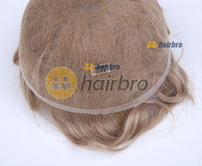 New Swiss Lace Base Hairpieces For Men With 90% Hair Density