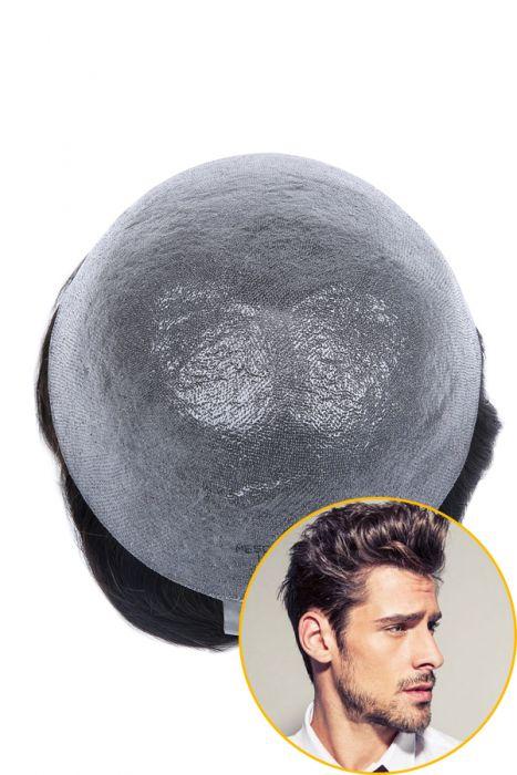 0.03mm Super Thin Transparent Poly Hair Replacement System
