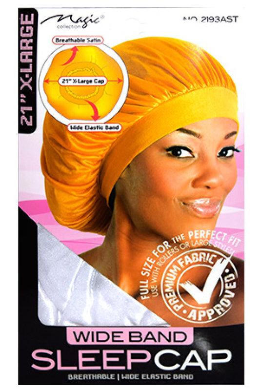 Magic Wide Band Sleep Cap #2193AST 21" X-Large-dz
